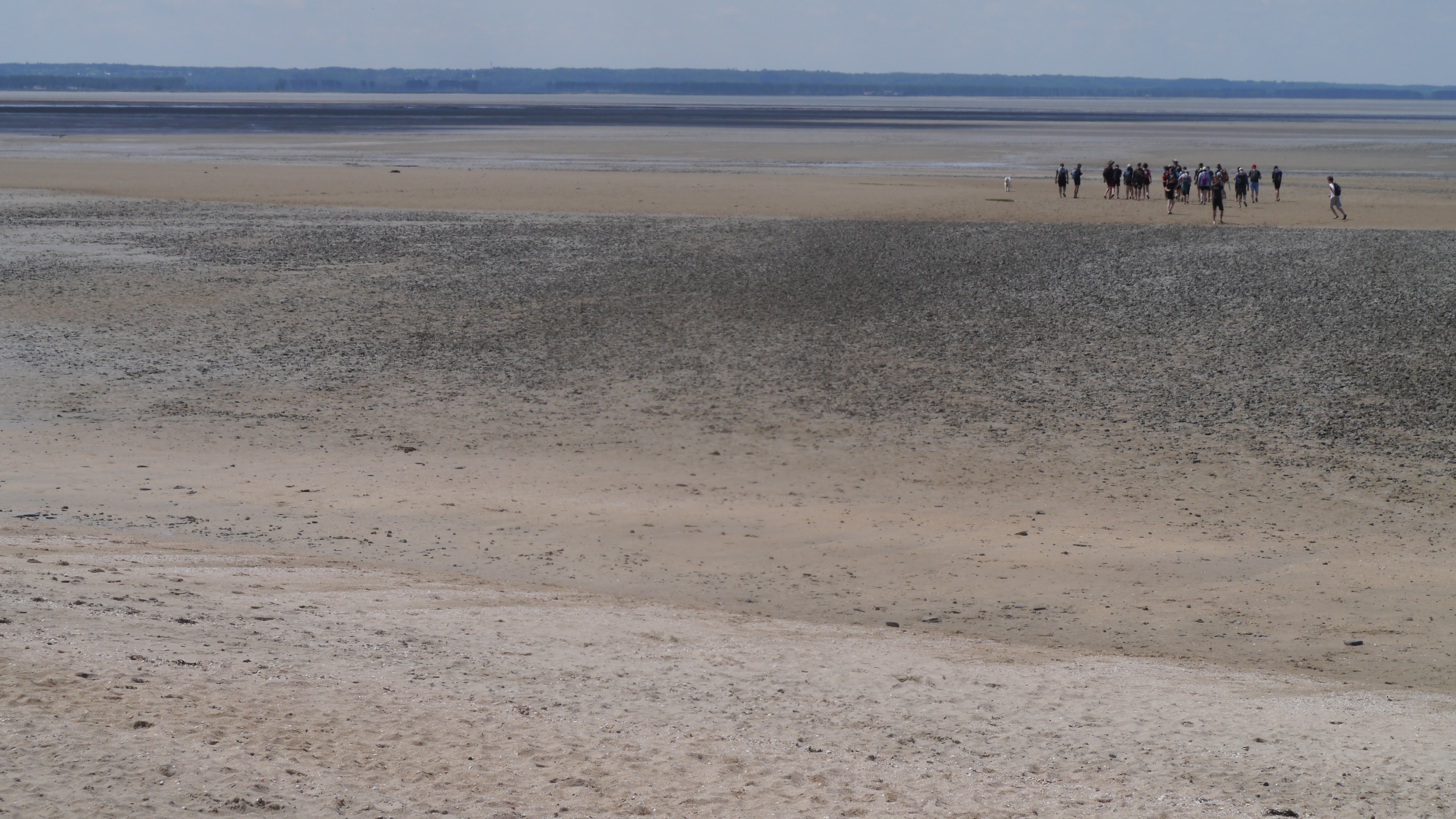 Wattflächen der Bucht von Mont-Saint-Michel